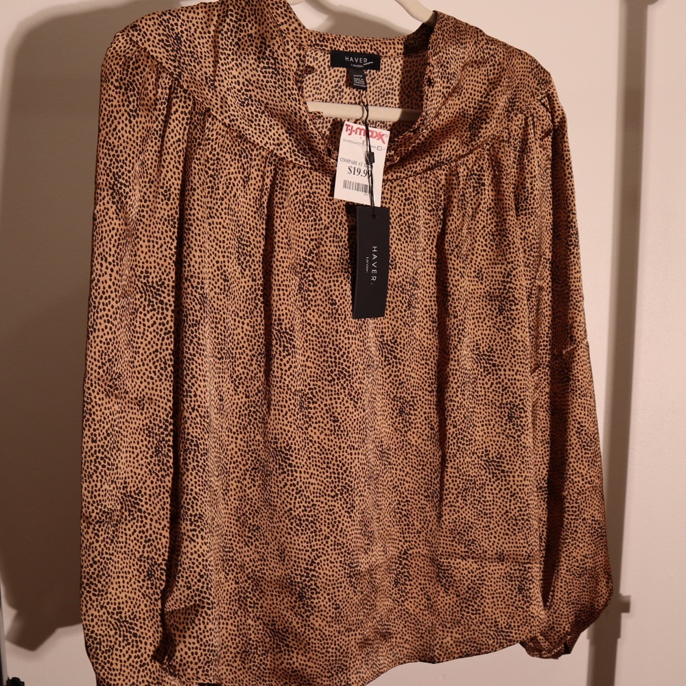 Leopard Blouse